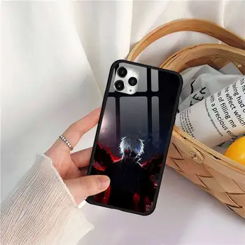Tokijo Ghouls Pabaisa Anime Telefono dėklas Grūdintas stiklas iPhone 11 12 mini pro XS MAX 8 7 Plus X XS XR