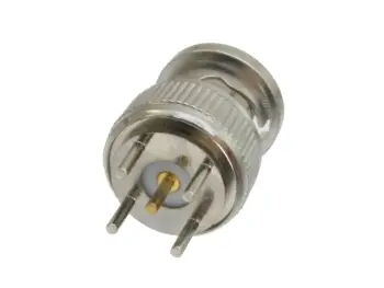 10vnt BNC male Plug lydmetalis PCB mount RF jungtis