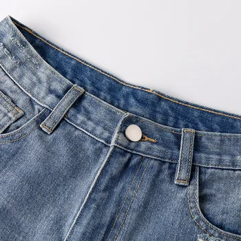 WYWAN 2020 naują atvykimo atsitiktinis vasarą karšto pardavimo džinsinio šortai moterims aukšto waists kailiais pamušalu kojų angų Plius dydžio seksualus, trumpas Džinsai