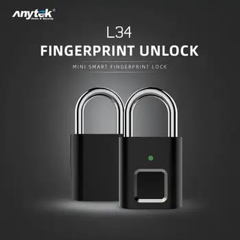 Anytek L 34 USB Įkrovimo Keyless Užraktas 