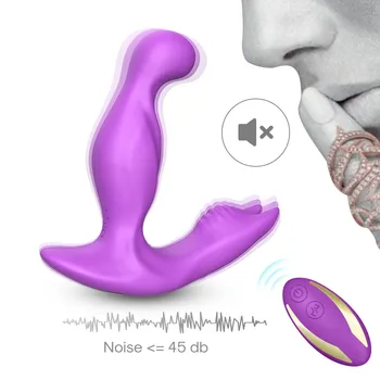 360 Laipsnių Besisukantis vyrų Prostatos Massager Makšties Vibratorius moterims Vibracija vyrų Sekso Žaislai suaugusiems-klitorio ir G-taško Stimuliacija