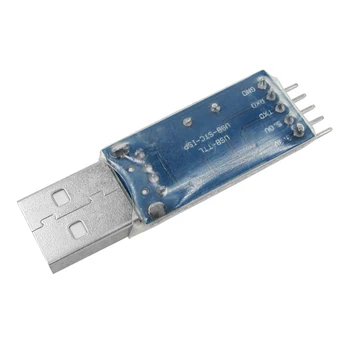 10VNT PL2303 modulis USB-TTL atnaujinti devyni teptuku valdybos PL2303HX STC MCU atsisiųsti kabelis Teptuku linija