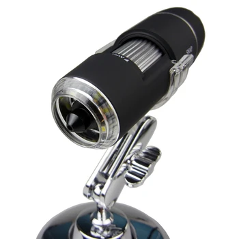 Didelės Raiškos USB Skaitmeninis Elektroninis Mikroskopas Su Matavimo Programinė įranga Odos Sudaryti 200X 500X 800X 1000X 1600X Monokuliariniai