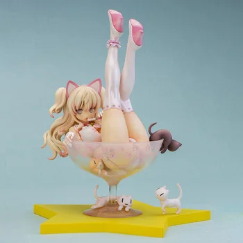 Anime SkyTube Chiyuru Iliustracijos Ašmenys PVC Veiksmų Skaičius, Japonų Anime, Seksuali Mergina, Paveikslas Modelis, Žaislų Kolekcijos Lėlės Dovana