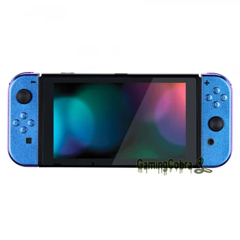Purple Blue Chameleonas Blizgus Atgal Plokštė Su Valdikliu Shell w/ Full Set Mygtukus Nintendo Jungiklis Delninis Konsolės & Joy-Con