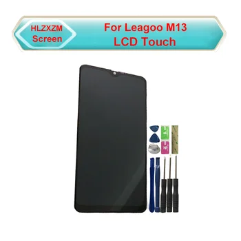 Už Leagoo M13 LCD Ekranas Su Jutikliniu Ekranu, skaitmeninis keitiklis Asamblėjos Pakeitimo Įrankiais+3M Lipdukas