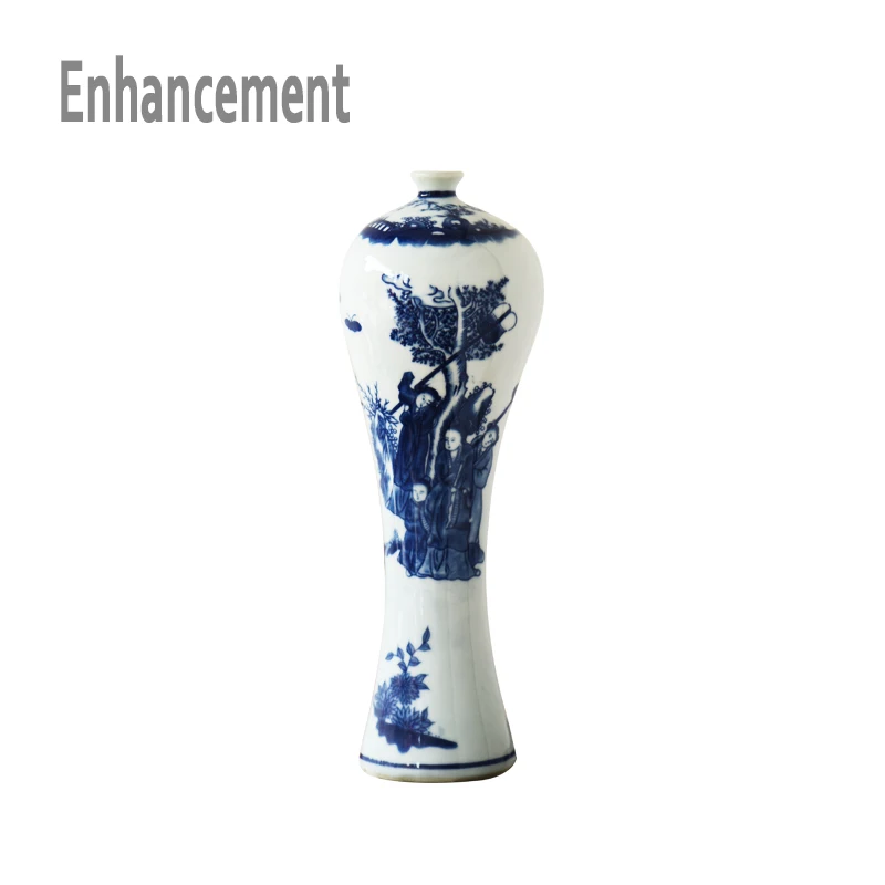 Jingdezhen Ir Baltos Spalvos Porceliano Vazos Aukštas Ir Meiping Gėlių Keramikos Antikos Studijų Kambario Apdaila, Vazos pirkti internetu \ Namų | Ievosnuomone.lt