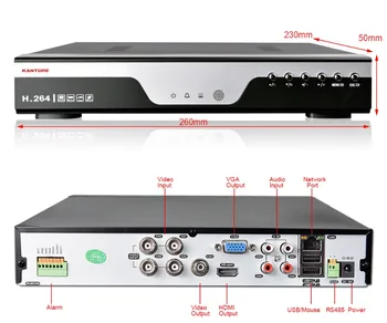 KANTURE VAIZDO 8channel Full HD 1080P HAINAUT DVR Recorder 6 1 NVR CVI 1080p DVR 8CH USB 3G WIFI signalo P2P DVR peržiūrėti