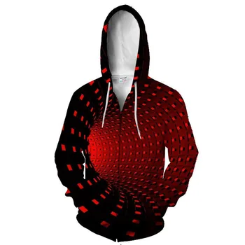 2019 naujas mens hoodies 3D Zip Hoodies Hoodie Vyrų/Moterų Palaidinukė sportiniai Kostiumai Kokybės Plius Dydis Streetwear Plius velve Bliuzono viršūnės
