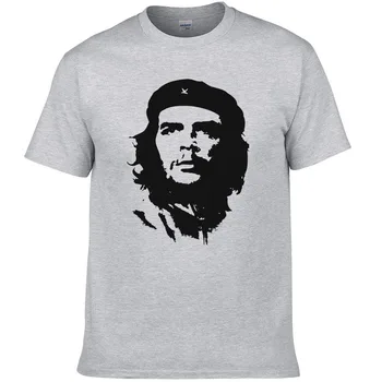 Che Guevara Herojus Vyrų T-Shirt Aukštos Kokybės Spausdinta Medvilnės, Trumpomis Rankovėmis Marškinėliai Hipster Modelis Tee Kietas Vyrų Drabužiai.