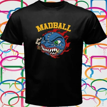 Madball Logotipas Hardcore Punk Grupė Vyrų Black T-Shirt Dydis S iki 3XL