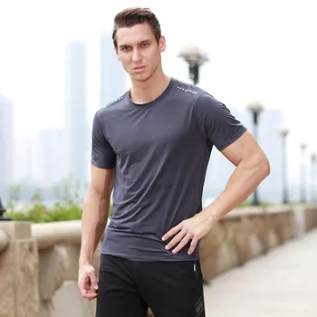 3148-t-shirt vyrai naujo apvalios kaklo korėjos versija tendencija jaunimo medvilnės vientisos spalvos studentų laisvalaikio Slim