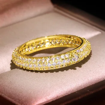 Kietasis 18K Rose Gold Ring Natūralus Baltas 2 Karatų Deimantų Bizuteria Juvelyrika Gemstone ir Sidabro 925 Papuošalai Anillos De Žiedai Moterims