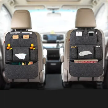 Automobilių modeliavimo sėdynės atlošo saugojimo krepšys vaiko anti-serijos 