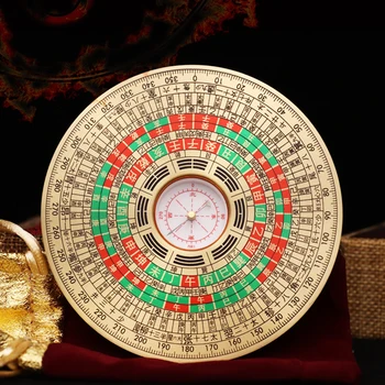 Profesionali Feng Shui kompasas matavimo gryno vario papuošalai didelio tikslumo kompasas luopan kompasas kompasas namų puošybai a