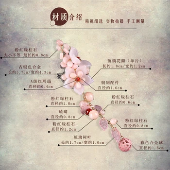 Kinijos Etninės Mados Akmenų Gėlė Sagė Pin Drabužių Priedai Gimtadienio Dovana sages moterims shell gėlių segė Pin