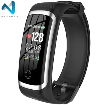 Wearpai Smartwatch M4 Kraujo Spaudimas Spalvotas Ekranas Fitness Tracker Miego Stebėti Skambučių Priminimas Sporto Smart Watch Sveikatos Juosta