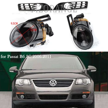 Led/ halogeniniai rūko Žibintai rūko žibintai Volkswagen passat b6 2006-2011 priešrūkinis žibintas dengiamasis rėmas priekinis žibintas DRL foglights rūko žibintas