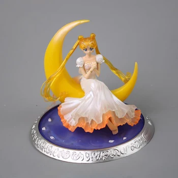 1 Vnt Animacinių filmų Anime Sailor Moon Merginos Krėslų PVC figūrėlių Kolekcija Modelis Žaislai, Lėlės Vaikams Mergaitėms Dovanų