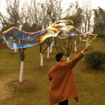 46cm Lauko Žaislai Ilgai Burbulas Mašina Baras Lazdos Be Vandens Vakarų Kardo Formos Vaikams Muilo Burbulas Žaislas