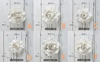 Balti Bijūnai, Rožių dekoratyvinės sienų gėlių patiekalų porceliano dekoratyvinės plokštės senovinių namų dekoro rankdarbių amatų kambario apdaila