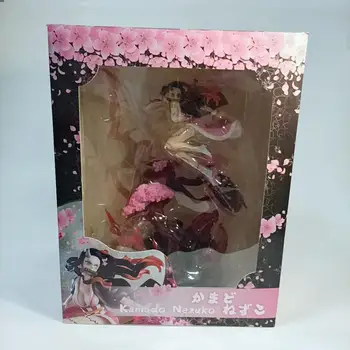 32cm Anime GK Mano Mergina Demon Slayer Kimetsu nr. Yaiba Kamado Nezuko PVC Veiksmų Skaičius, Žaislų Statula Suaugusiųjų Kolekcionuojamos Lėlės Modelio Dovana