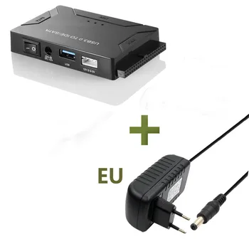 USB 3.0 IDE & SATA Konverteris Išorinį Kietąjį Diską Adapterio Rinkinys, skirtas 