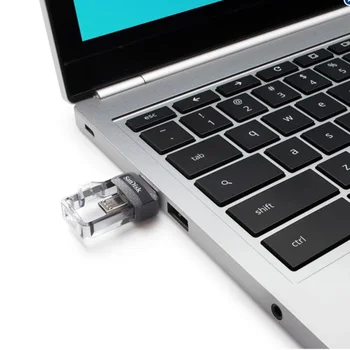 Sandisk Mini USB 3.0 Pendrive Dual OTG USB Flash Drive 16GB Pen Ratai didelės spartos iki 150M/s memoria usb stick, skirtą 