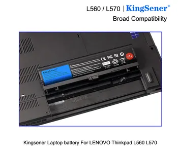 KingSener Nešiojamas Baterija Lenovo Thinkpad L560 L570 SB10H45073 SB10H45074 SB10H45071 00NY488 00NY489 00NY486 10.8 V 48WH