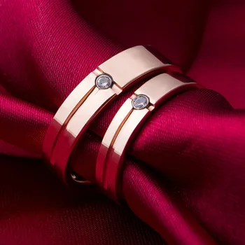 4mm 6mm rose aukso spalvos custome Volframo Karbido Vestuvinį Žiedą, Vyrams, Moterims, Vestuvių Juostoje Comfort Fit Dydis 4-13,gali graviravimas