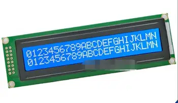 SMR2402-Mėlynas ekranas LCD2402 LCD modulis mėlynas fonas baltas žodžiai 24x2 taškinės matricos ekranas modulis 5V ekrano modulis