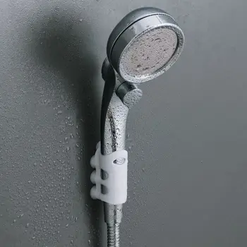 Juda Silikono Gyvis Dušo Nuimamu Mini Purvinas Siurbtukas Laikiklis Vandens Šildytuvo Antgalį, Aksesuarai Ne-Punch Vonios Kambarys Stovo