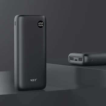 Nekilnojamojo Pajėgumų Galia Banko 20000mAh Už Xiaomi Powerbank USB Nešiojamas Įkroviklis Išorės Baterija Mobiliųjų Telefonų Kroviklį Poverbank