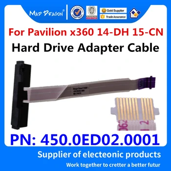 HDD Kabelis HP Pavilion x360 14-dh0004la 14-dh0003TU 14-DH 15-KN 15-CN0007T laptopo SATA Kietojo Disko Adapteris, laidas 450.0ED02.0001