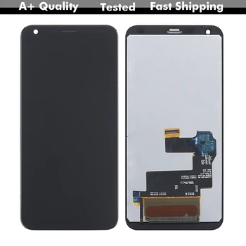 5.5 colių LG Q7 Plius Q610, LCD ekranas, skaitmeninis keitiklis, jutiklinis ekranas su rėmu LG Q7 Plus ekrano pakeitimas fory Nemokamas Pristatymas