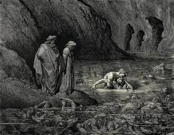 Gustave Dore Dante Inferno Menas Spausdinti Plakato grandes para sumalti tapybos drobė Namų Dekoro Sienos Menas