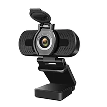 Webcame 1080P Full HD CMOS 30 FPS Plataus Kampo USB Kamera su Privatumo Padengti Mic Web Cam Kompiuterių PC Konferencijos Web Kamera