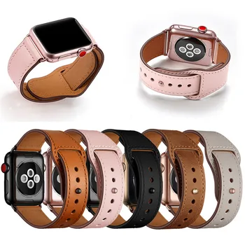 Retro odos juosta laikrodžiai vyrams Originali Apple Watch Band 44mm 40mm Apple WatchBands 42mm 38mm Serijos 4 3 2 1 Dirželis Žiūrėti