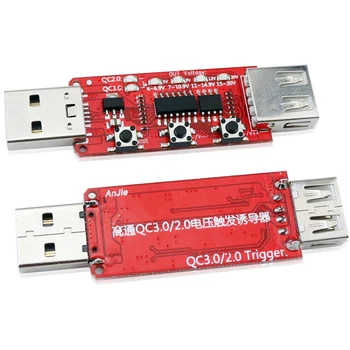35W Nuolatinės Srovės Dvigubas Reguliuojamas Elektroninis Apkrovos Su QC2.0/3.0 Sukelti Greitai Įtampos USB Testeris Voltmeter Senėjimo biudžeto Įvykdymo patvirtinimo