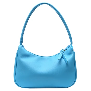 Gryna spalva paprastas PU oda moterų Pečių Nešti Maišą piniginės ir rankinės, krepšiai moterų 2020 m. maišeliu bandouliere femme moterims krepšys