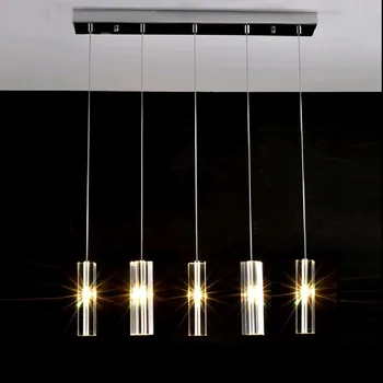 Modernus restoranas Kristalų Pakabukas žiburiai Valgomasis kabo lempa Juosta Kristalų Pakabukas lempa, laiptai, Modernios led pakabukas šviesos