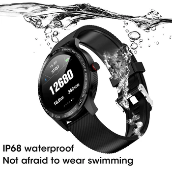 Smart Watch Vyrų EKG PPG Širdies ritmas, Kraujo Spaudimas ir Širdies susitraukimų dažnis Full Screen Touch IP68 Vandeniui Smartwatch Už Xiaomi Garbę Žiūrėti