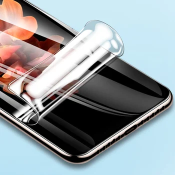 Auroras Samsung Z Sulenkite 2 Screen Protector, Skaidrus, Minkštas Hidrogelio Filmas 