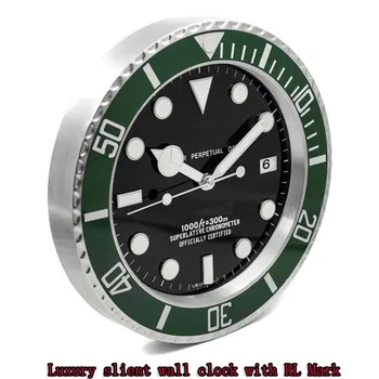 Prabangus Dizainas Rolexes Sieniniai Laikrodžiai Laikrodis Metalo Meno Didelių Metalinių Pigūs Sieninis Laikrodis