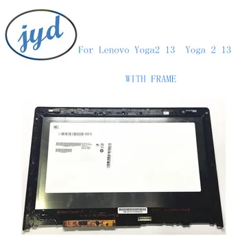 Lenovo Yoga2 13 LCD Jutiklinio Ekrano skaitmeninis keitiklis Asamblėjos B133HAN02.0 LP133WF2 SPA1 Lenovo Joga 2 13 LCD Asamblėjos 1920X1080