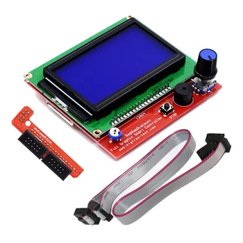RAMPS1.4 LCD 12864 Valdymo Skydelis 3D Spausdintuvas Smart Controller LCD Ekranas 3D Spausdintuvas