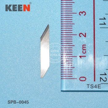 Kieto karbido pjovimo ašmenys,/ Nulenkti griovelį ašmenys SPB-0045
